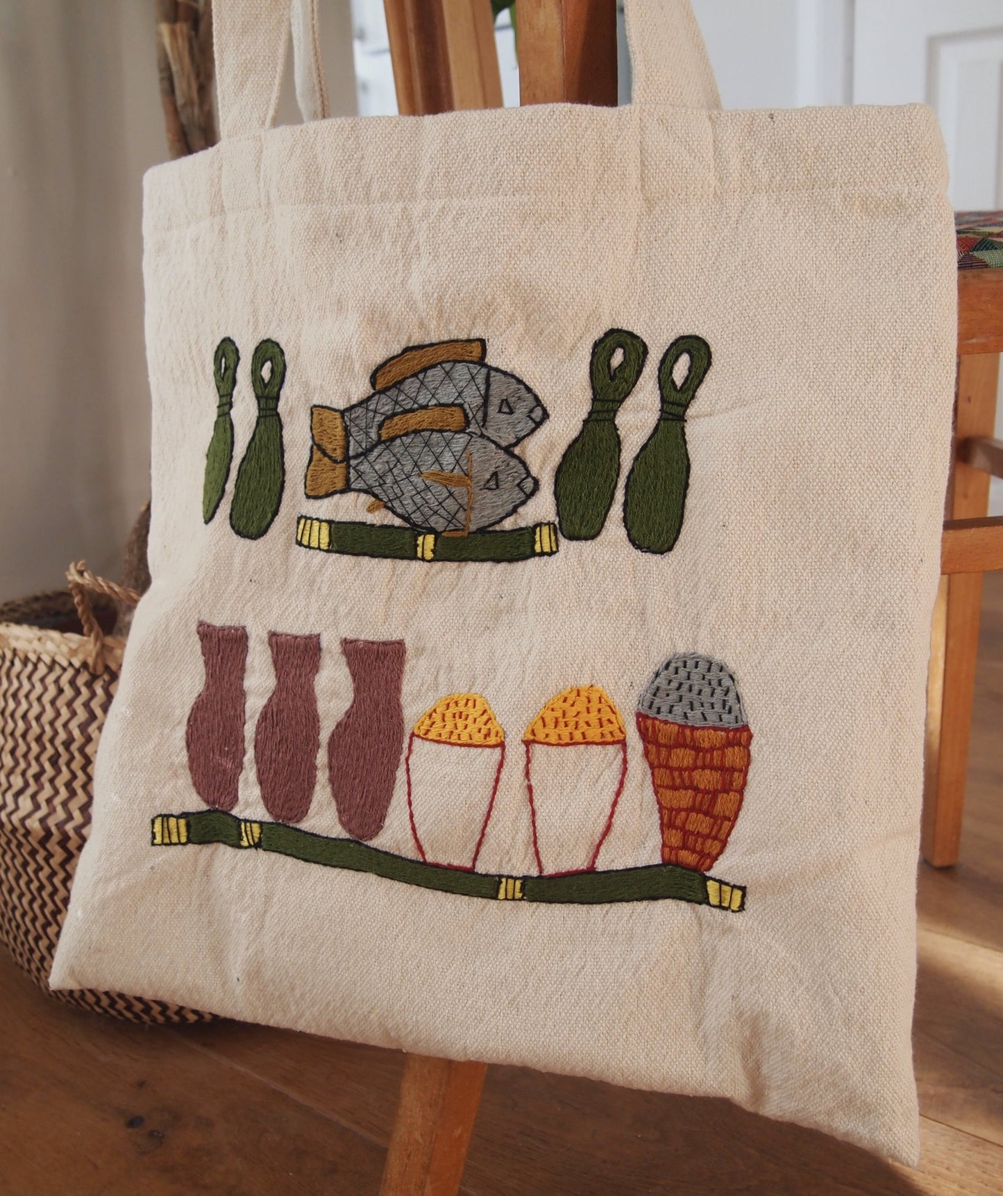 Egyptian cuisine tote