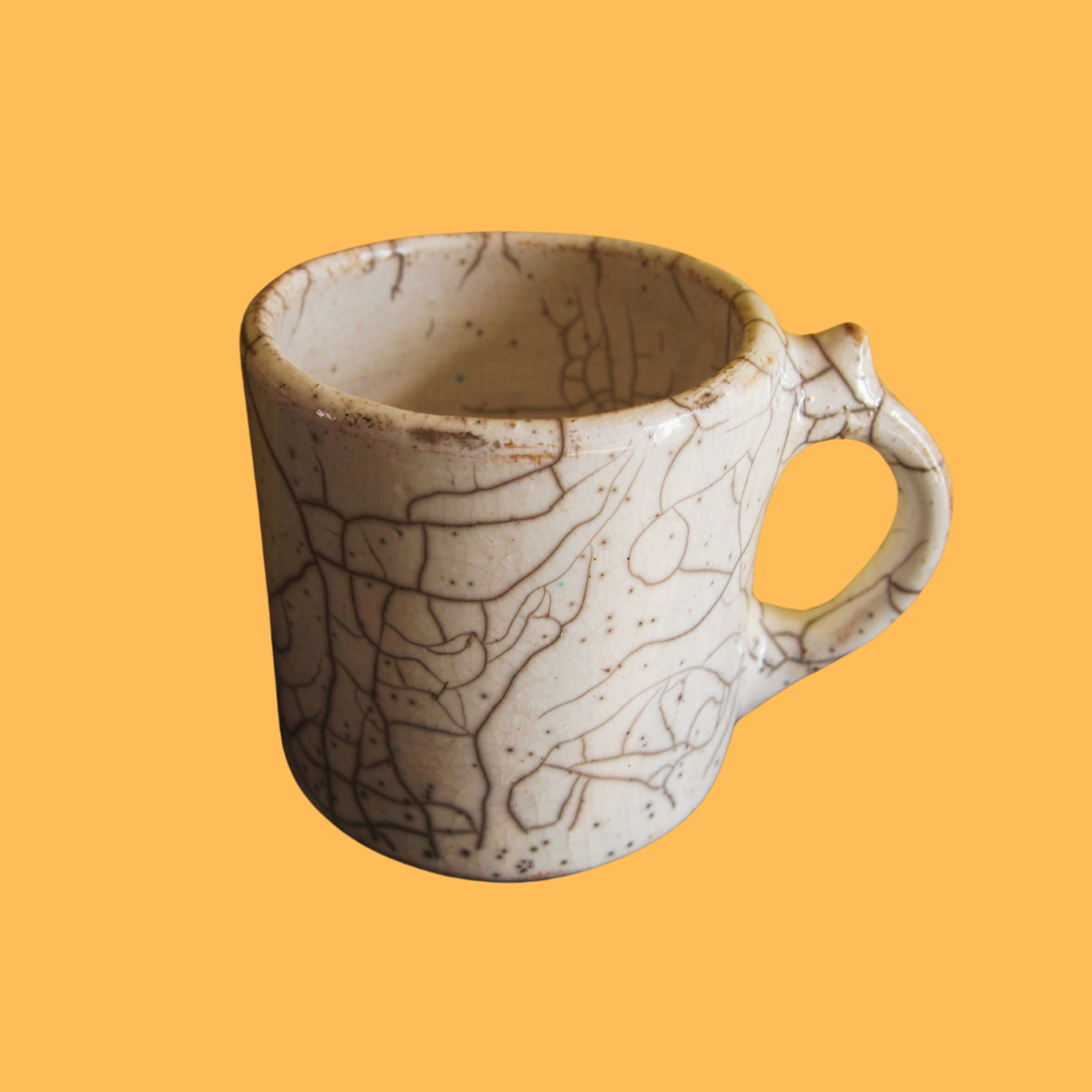 Raku mug